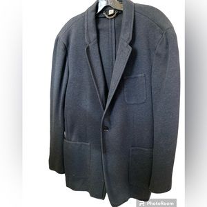 Burberry Navy Blue Sports Coat